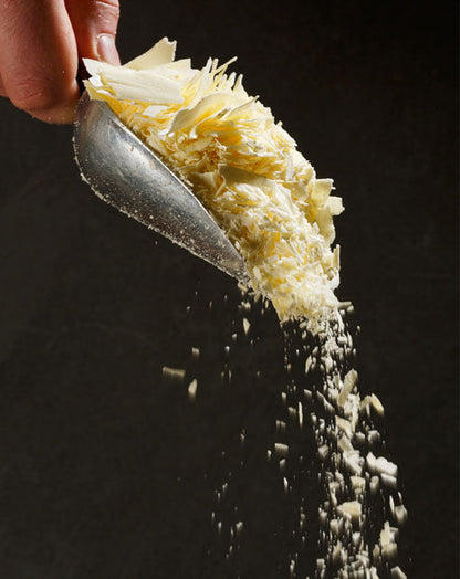 White Chocolate Flakes, 34% Colombia Cocoa